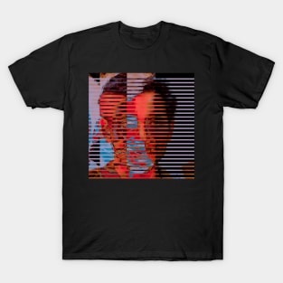 SLICE ME UP Glitch Art Surreal T-Shirt